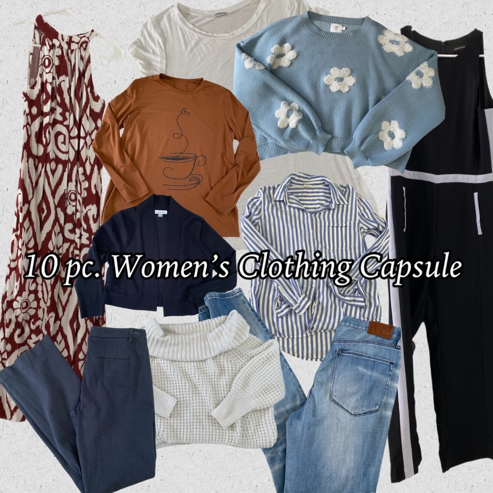 CLOSET CLEAN OUT!!  🔟 pc. Women's Clothing Capsule